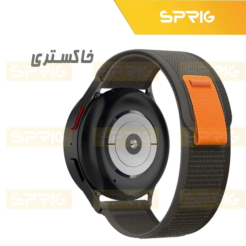 بند اسپریگ مدل Trail Loop مناسب برای ساعت هوشمند سامسونگ Galaxy Watch 4 / Watch 4 Classic / Watch 5 / Watch 5 Pro / Watch 6 / Watch 6 Classic