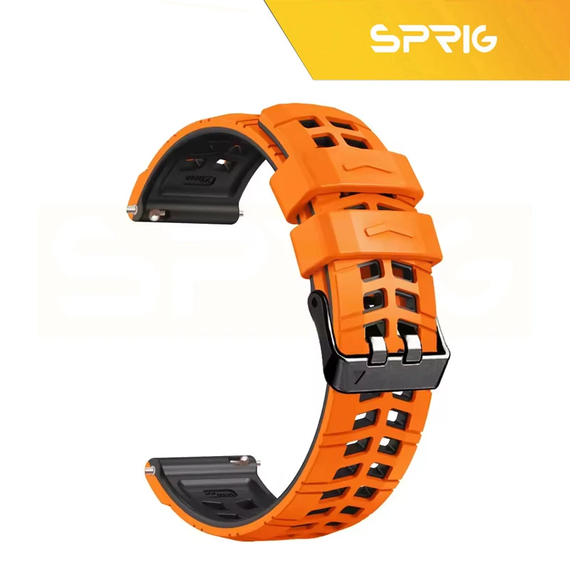 بند اسپریگ مدل Rebit Silicone مناسب برای ساعت هوشمند هپی تاچ K59 Pro / K56 Pro Ultra