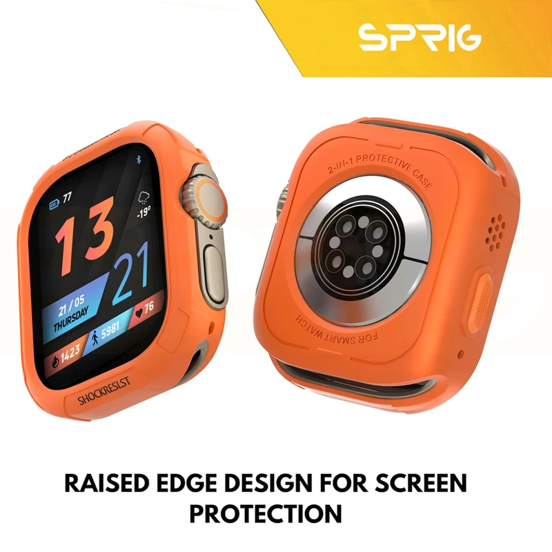 کاور اسپریگ مدل Rugged Armor مناسب برای ساعت هوشمند T1000 Ultra