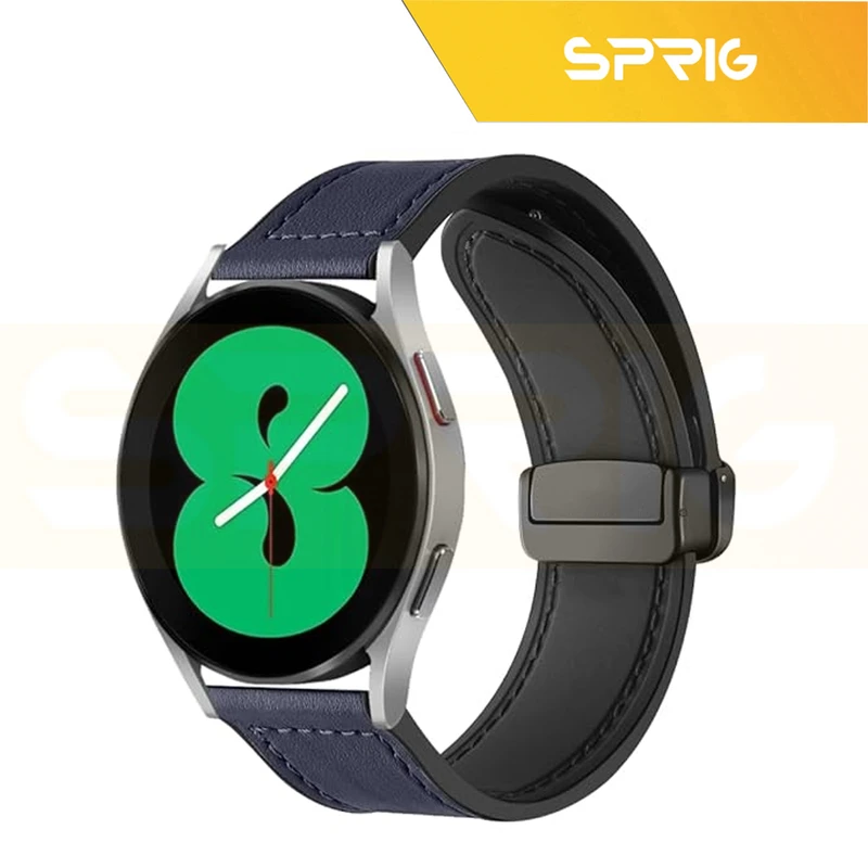 بند اسپریگ مدل SIC Magnetic Leather TW مناسب برای ساعت هوشمند سامسونگ Galaxy Gear S3 / Watch 3 45mm / Watch 46mm / S3 Frontier / S3 Classic Gear 2 R380