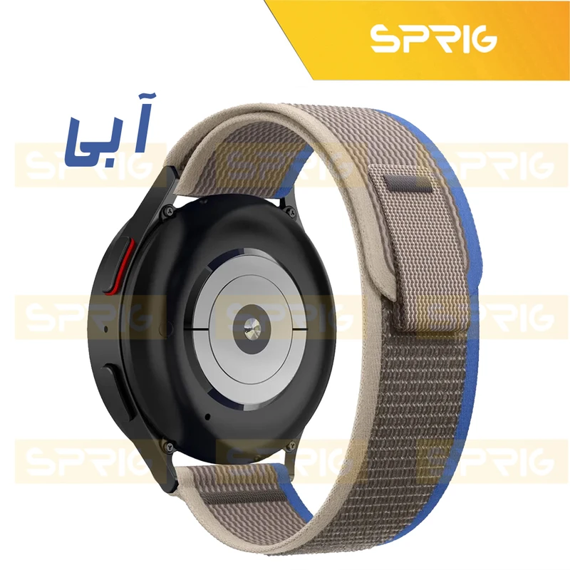 بند اسپریگ مدل Trail Loop مناسب برای ساعت هوشمند سامسونگ Galaxy Watch 4 / Watch 4 Classic / Watch 5 / Watch 5 Pro / Watch 6 / Watch 6 Classic