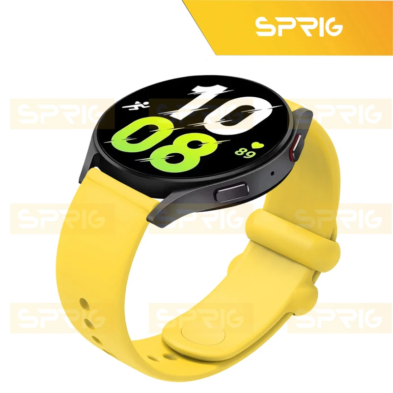بند اسپریگ مدل PUFF PC مناسب برای ساعت هوشمند سامسونگ Galaxy Watch 6 44mm به همراه کاور
