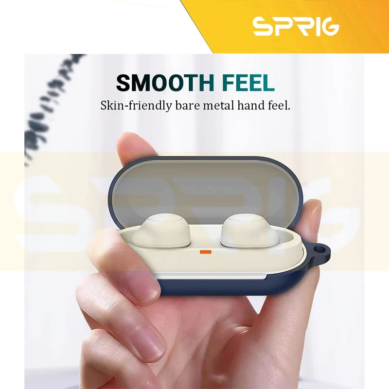 کاور اسپریگ مدل Silicone-SP مناسب برای کیس هدفون بی سیم سونی WF-C500