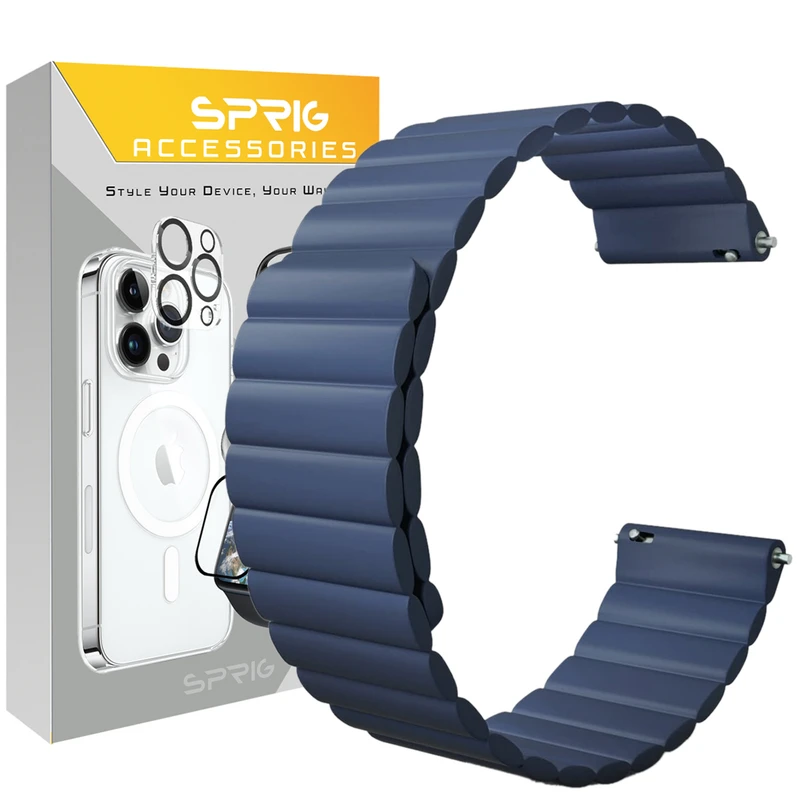 بند اسپریگ مدل Silicone Magnetic Link TW مناسب برای ساعت هوشمند میبرو Lite 2 / X1 / A1 / A2 / C3