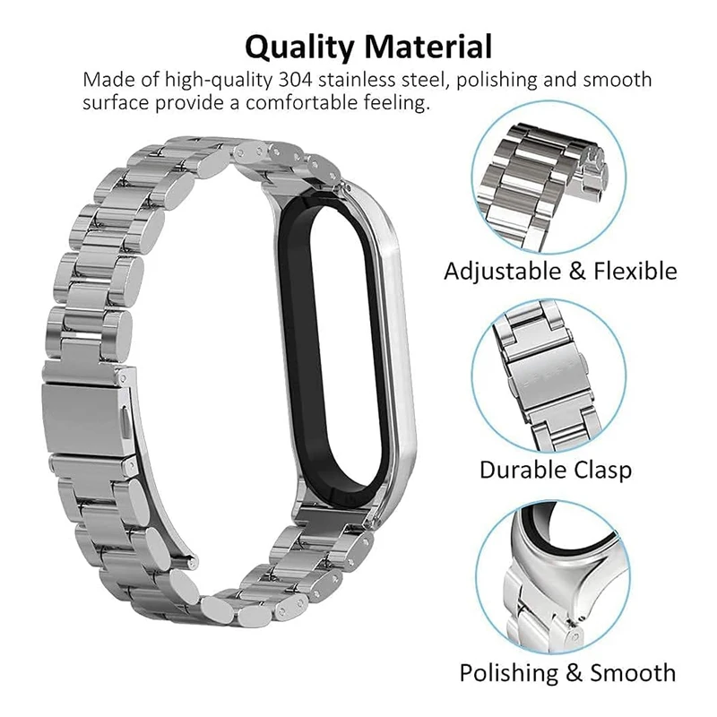 بند زیرو مدل 3Bead Guard ZR مناسب برای ساعت هوشمند شیائومی Mi Band 8