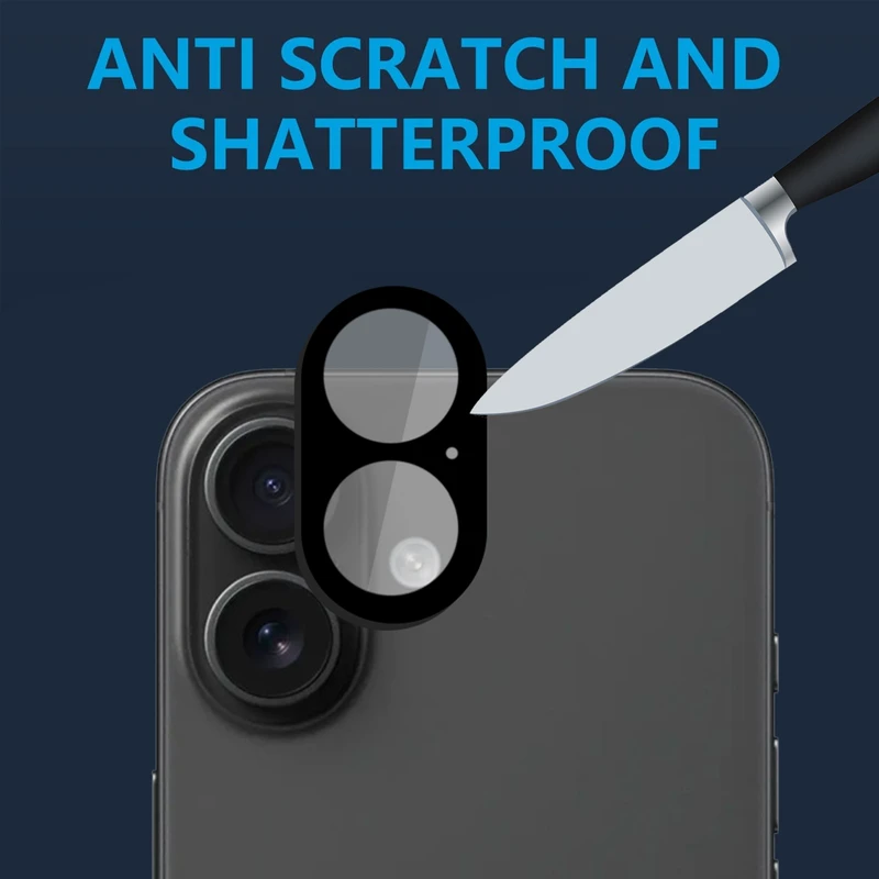 محافظ لنز دوربین برنارد مدل Noir Glass BR مناسب برای گوشی موبایل اپل iPhone 16 / 16 Plus