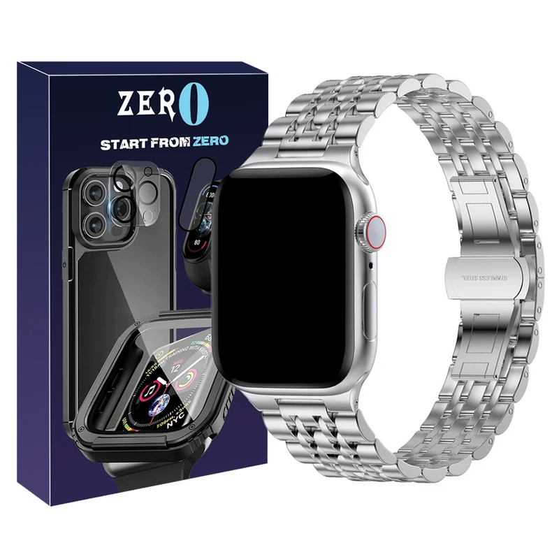 بند زیرو مدل 7Bead ZR مناسب برای اپل واچ سری 10 سایز 42 میلی متری