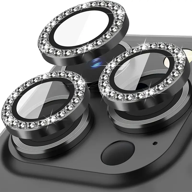 محافظ لنز دوربین اسپریگ مدل Ring Metal Shine مناسب برای گوشی موبایل اپل Iphone 12 Pro