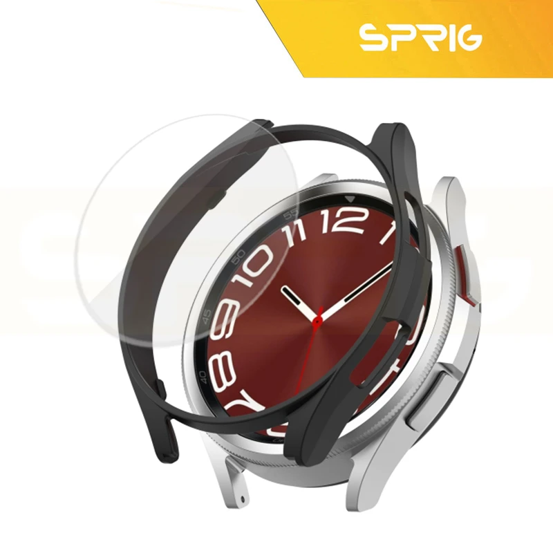 بند اسپریگ مدل Ocean SP Guard مناسب برای ساعت هوشمند سامسونگ Galaxy Watch 4 Classic 46mm به همراه کاور