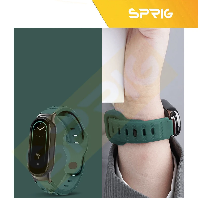 بند اسپریگ مدل Spig Sport مناسب برای ساعت هوشمند شیائومی Mi band 8/9