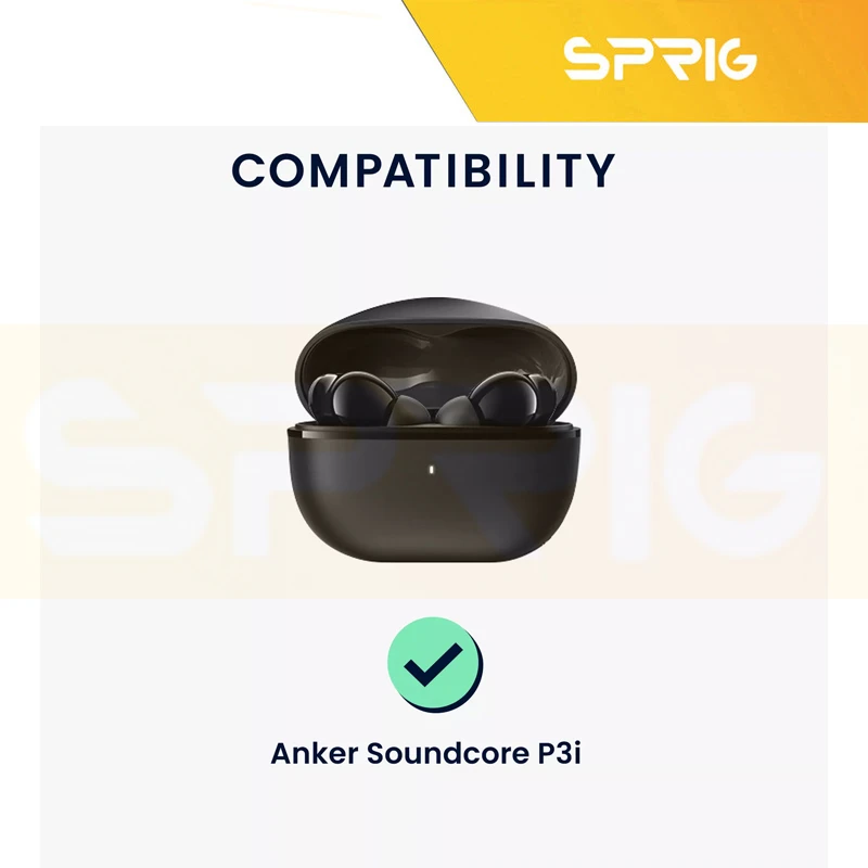 کاور اسپریگ مدل Silicon-SP مناسب برای کیس هدفون بی سیم انکر Soundcore life P3i