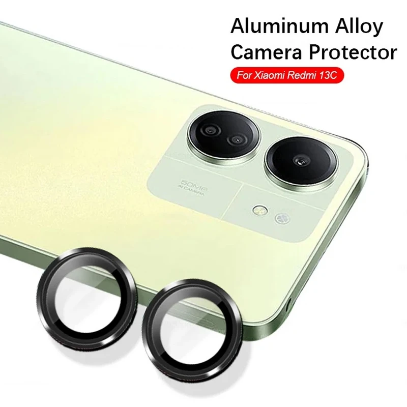 محافظ لنز دوربین رینگی ام‌گلس مدل Ring Protector مناسب برای گوشی موبایل شیائومی Poco C65