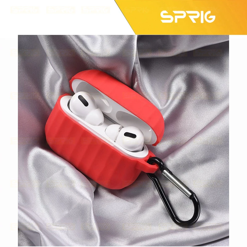 کاور اسپریگ مدل Jelly Spigo مناسب برای کیس اپل Airpod Pro