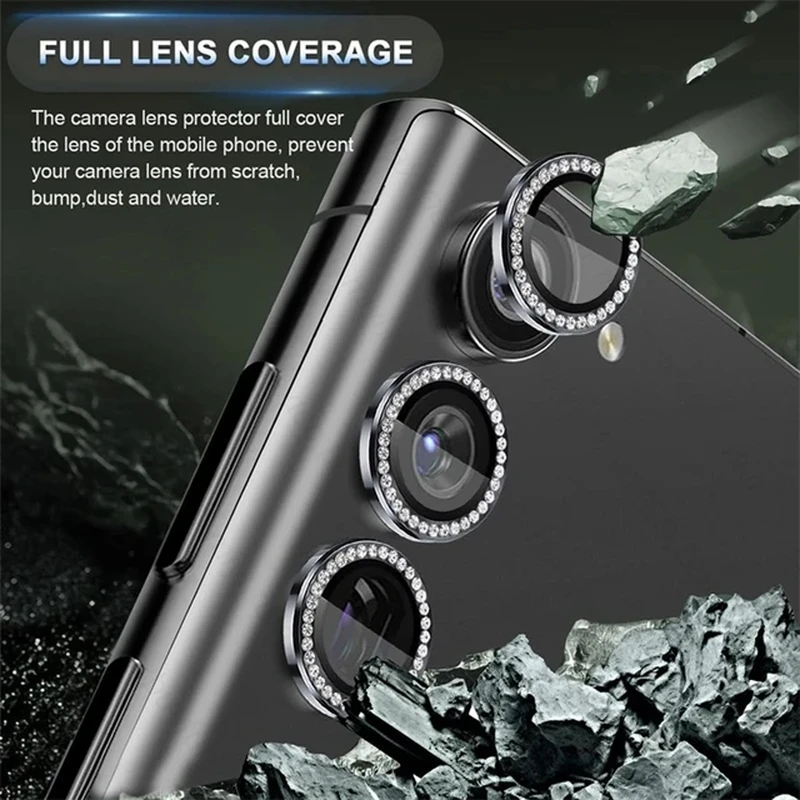 محافظ لنز دوربین زیرو مدل Ring Diamond ZR مناسب برای گوشی موبایل سامسونگ Galaxy F54