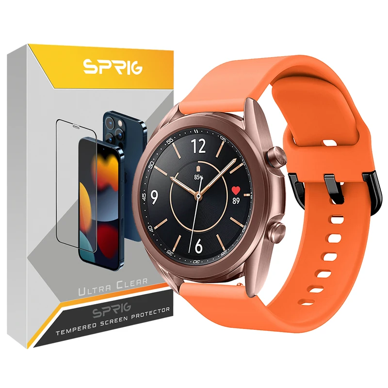 بند اسپریگ مدل SIC-SGK مناسب برای ساعت هوشمند سامسونگ Galaxy Watch 3