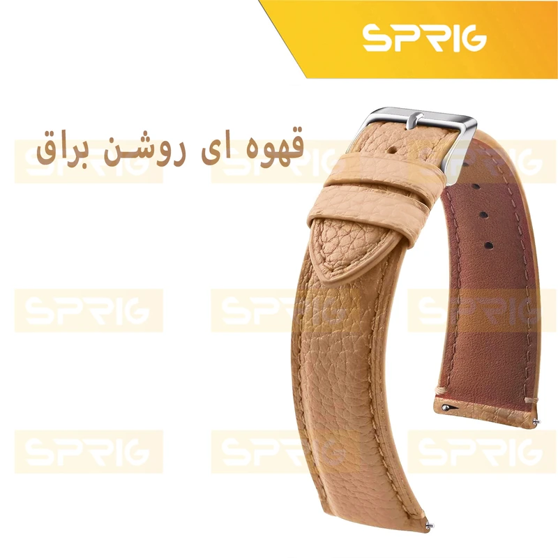 بند اسپریگ مدل Leather GIN TW مناسب برای ساعت هوشمند میبرو Lite 2 / X1 / A1 / A2 / C3