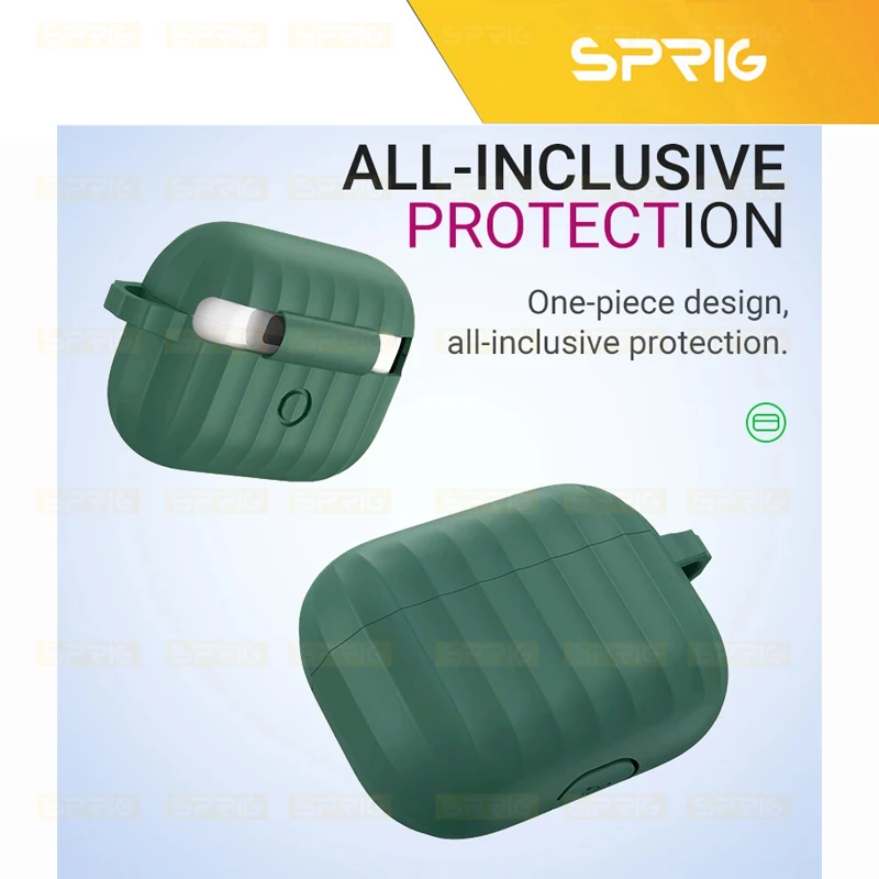 کاور اسپریگ مدل Jelly Spigo مناسب برای کیس اپل Airpod Pro