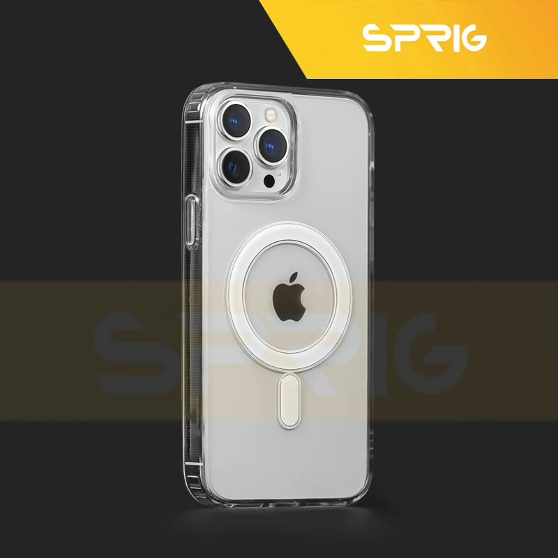 کاور اسپریگ مدل MG-safe-Ring مناسب برای گوشی موبایل اپل Iphone 16 Pro max به همراه محافظ لنز