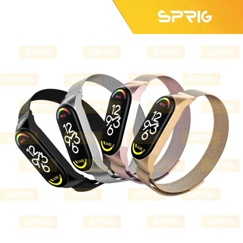 بند اسپریگ مدل Milanese MI مناسب برای ساعت هوشمند شیائومی Mi Band 7