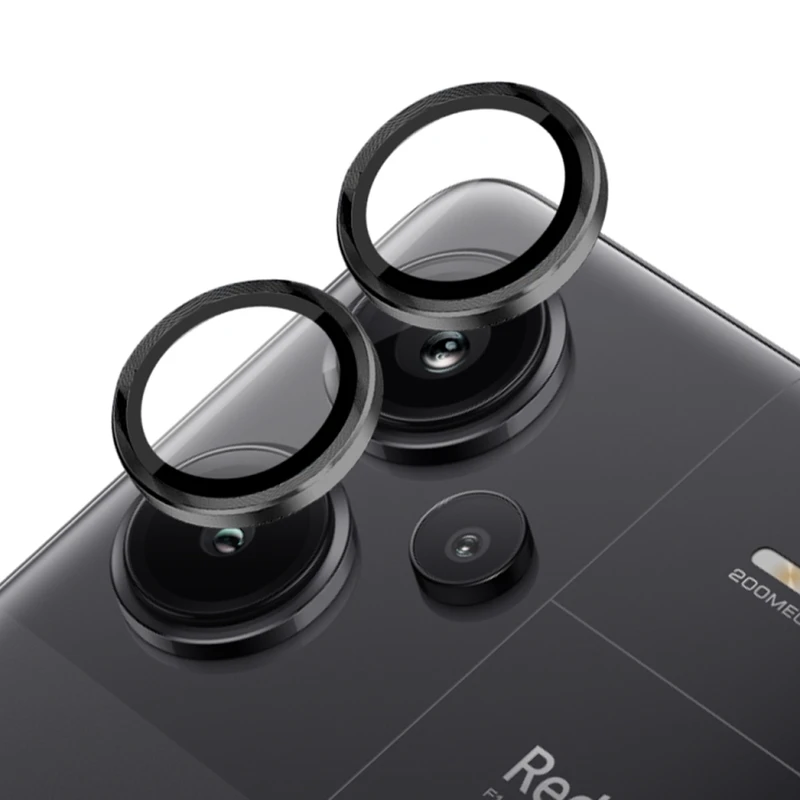 محافظ لنز دوربین رینگی ام‌گلس مدل Ring Protector مناسب برای گوشی موبایل شیائومی Redmi Note 13 Pro Plus
