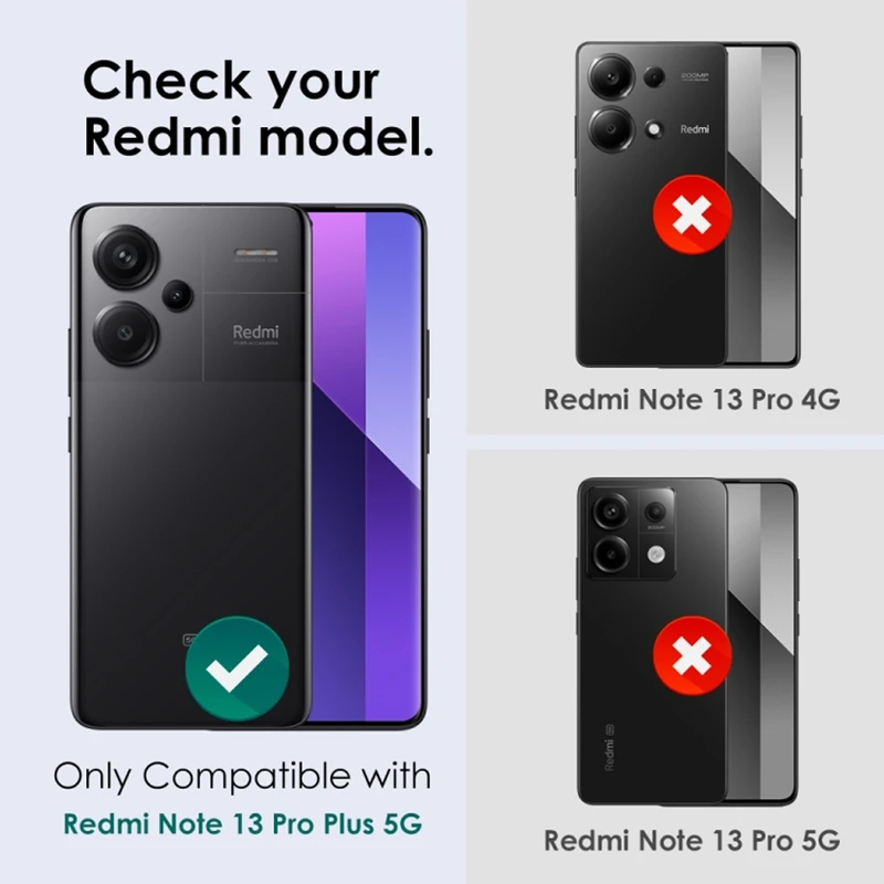 محافظ لنز دوربین رینگی ام‌گلس مدل Ring Protector مناسب برای گوشی موبایل شیائومی Redmi Note 13 Pro Plus