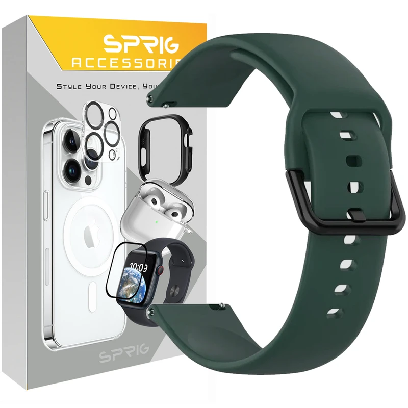 بند اسپریگ مدل Silicone SGK مناسب برای ساعت هوشمند سامسونگ Galaxy Watch 6 40mm / 44mm