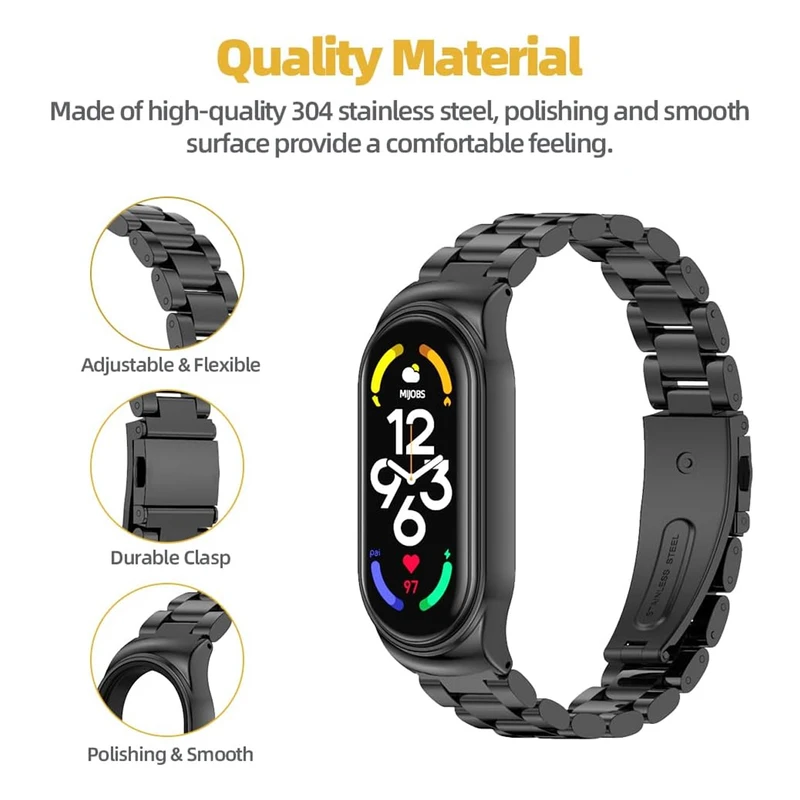 بند زیرو مدل 3Bead Guard ZR مناسب برای ساعت هوشمند شیائومی Mi Band 8