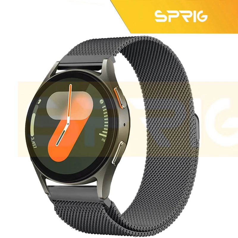بند اسپریگ مدل Milanese مناسب برای ساعت هوشمند سامسونگ Galaxy Watch 7 44mm / Watch 7 40mm