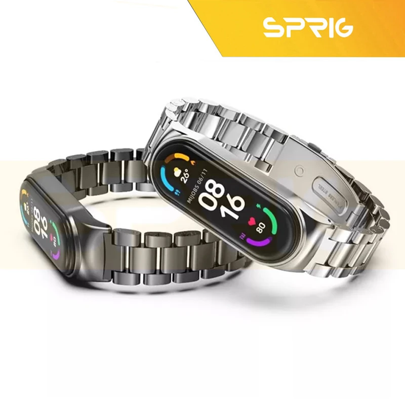 بند اسپریگ مدل 3Bead مناسب برای ساعت هوشمند شیائومی Mi Band 7