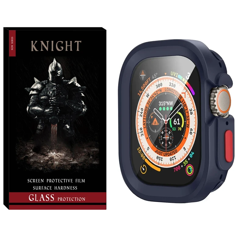 کاور نایت مدل SIC Armor KT مناسب برای اپل واچ سری 4/5/6/Se سایز 44 میلی متری به همراه محافظ صفحه نمایش
