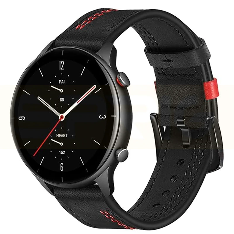 بند اسپریگ مدل Leather ORIGI مناسب برای ساعت هوشمند سامسونگ Watch 3 size 41mm / Galaxy Watch 4 40mm / watch 4 42mm / watch 4 44mm / watch 4 46mm