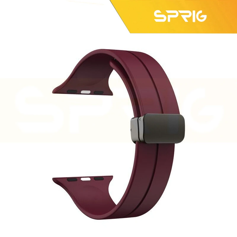 بند اسپریگ مدل Magnetic Silicon مناسب برای ساعت هوشمند T1000 Ultra