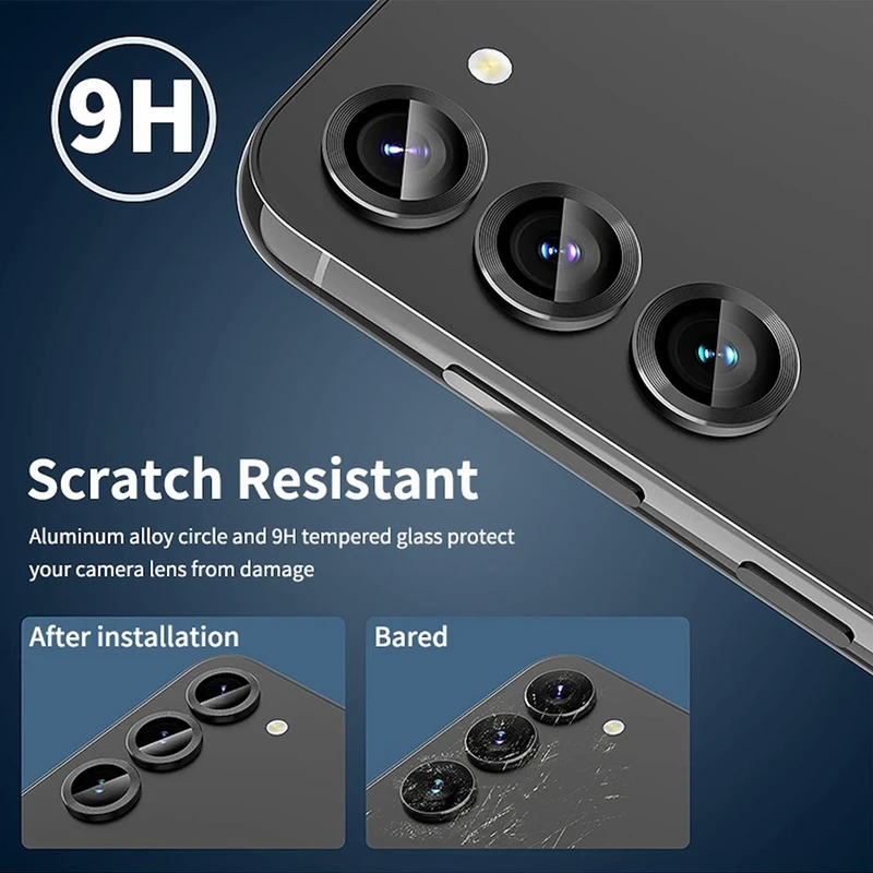 محافظ لنز دوربین گلستیک مدل Ring Metal GL مناسب برای گوشی موبایل سامسونگ Galaxy M54
