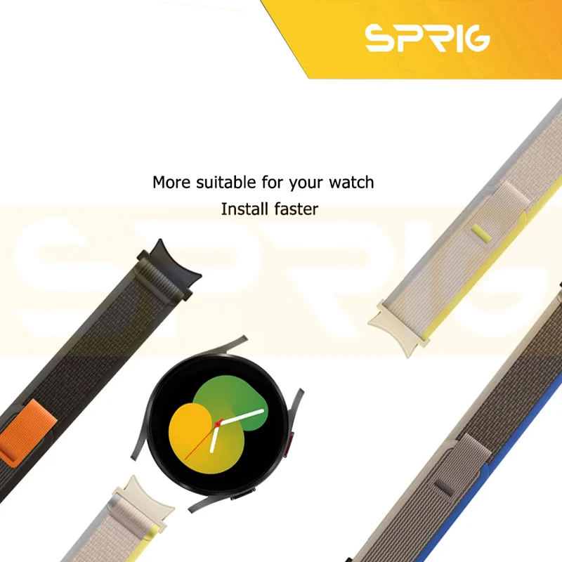 بند اسپریگ مدل Trail OG Guard مناسب برای ساعت هوشمند سامسونگ Galaxy Watch 6 Classic 47mm به همراه کاور