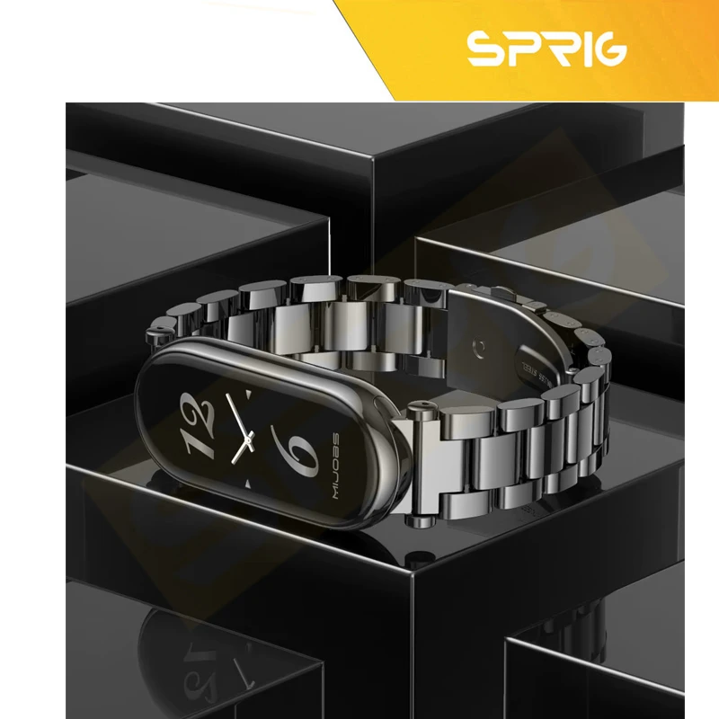 بند اسپریگ مدل 3Row مناسب برای ساعت هوشمند شیائومی Mi Band 9