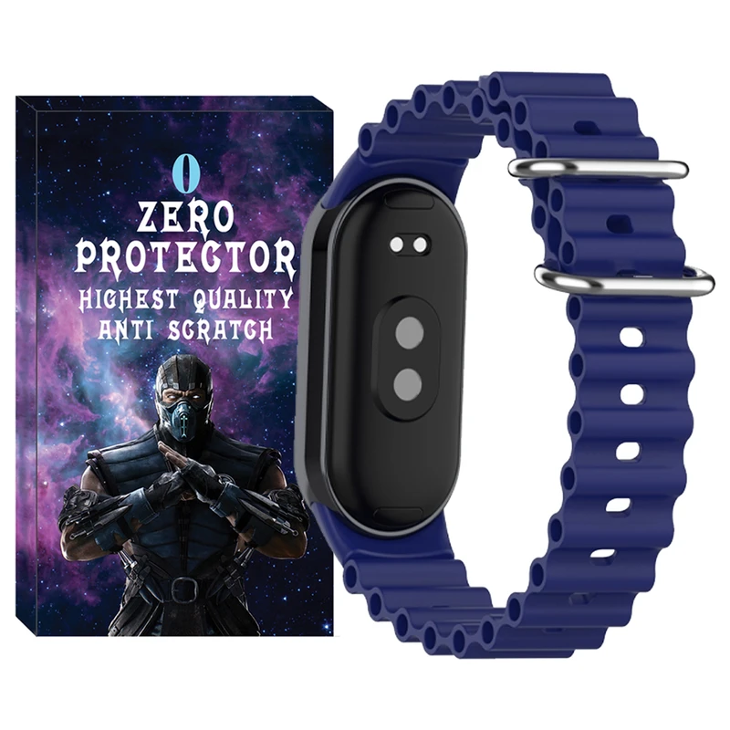 بند زیرو مدل Ocean ZR مناسب برای ساعت هوشمند شیائومی Mi band 8