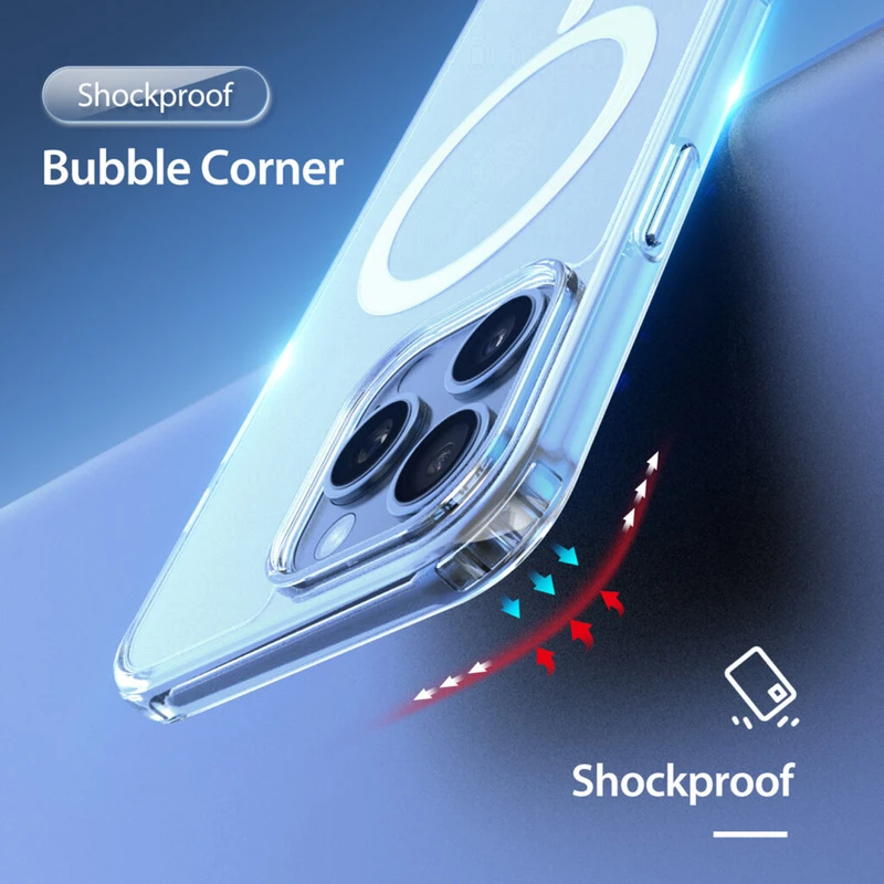 کاور نایت مدل Clear Magsafe KT مناسب برای گوشی موبایل اپل iPhone 16 Pro Max