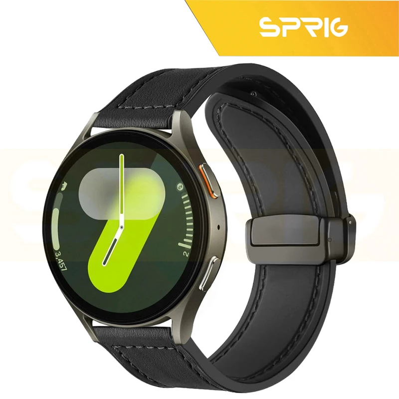 بند اسپریگ مدل SIC Magnetic Leather TW مناسب برای ساعت هوشمند شیائومی S1 / S1 Active / S2 / Mi Watch XMWTCL02 / Mi Watch Color 2 / Mi Watch Color