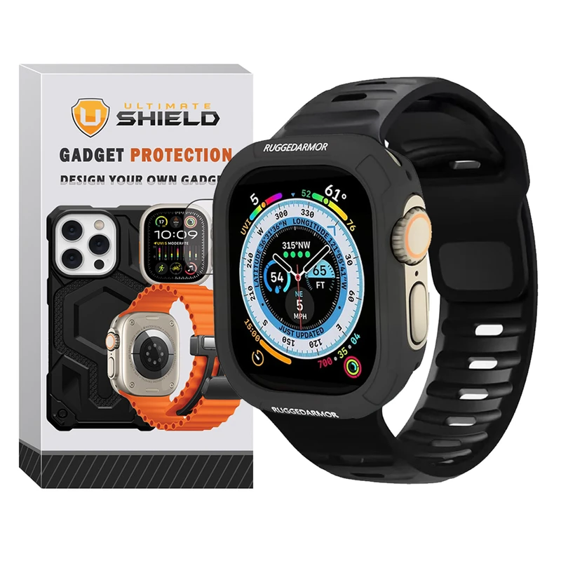 بند آلتیمیت شیلد مدل SPG Rugged مناسب برای ساعت هوشمند T1000 Ultra