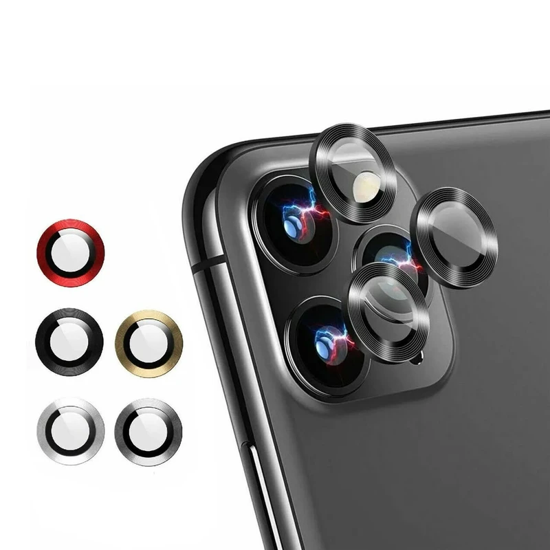محافظ لنز دوربین زیرو مدل Ring Metal ZR مناسب برای گوشی موبایل اپل iPhone 16 Pro / 16 Pro Max
