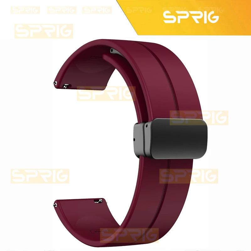 بند اسپریگ مدل SIC Magnet مناسب برای ساعت هوشمند سامسونگ Galaxy watch 3 41mm / Galaxy watch 42mm / Gear Sport / S2 Classic