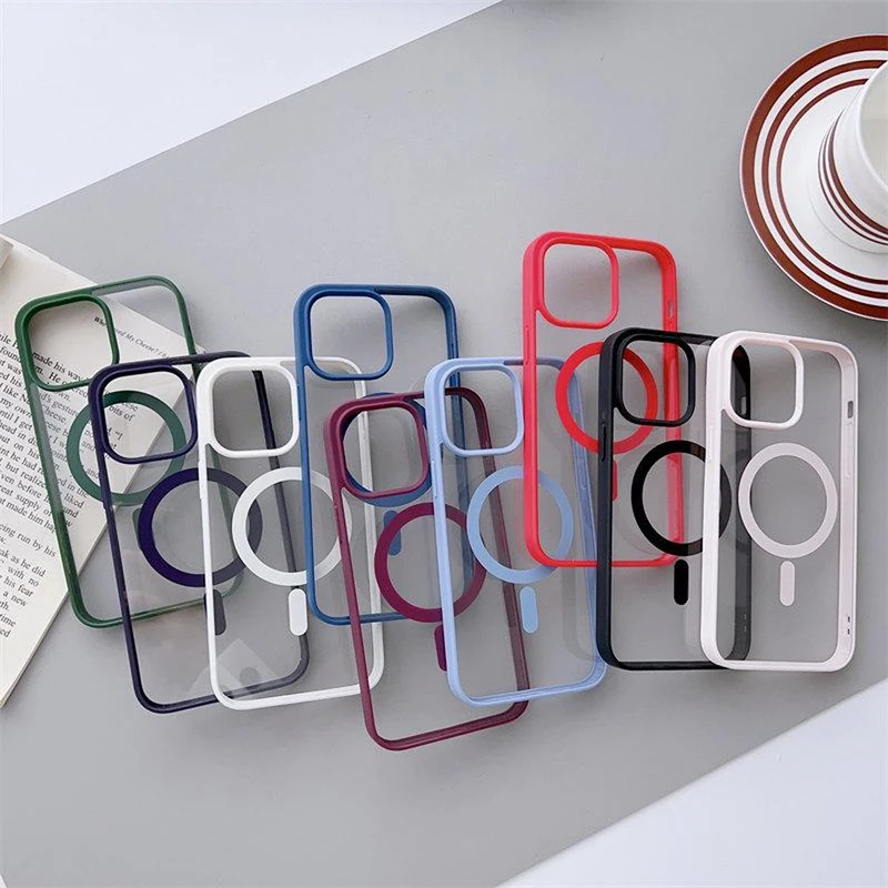 کاور نایت مدل Magsafe Border مناسب برای گوشی موبایل اپل iPhone 16 Pro Max