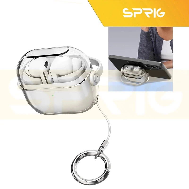 کاور اسپریگ مدل Stand Head EG مناسب برای کیس سامسونگ Galaxy Buds 3 / 3 Pro