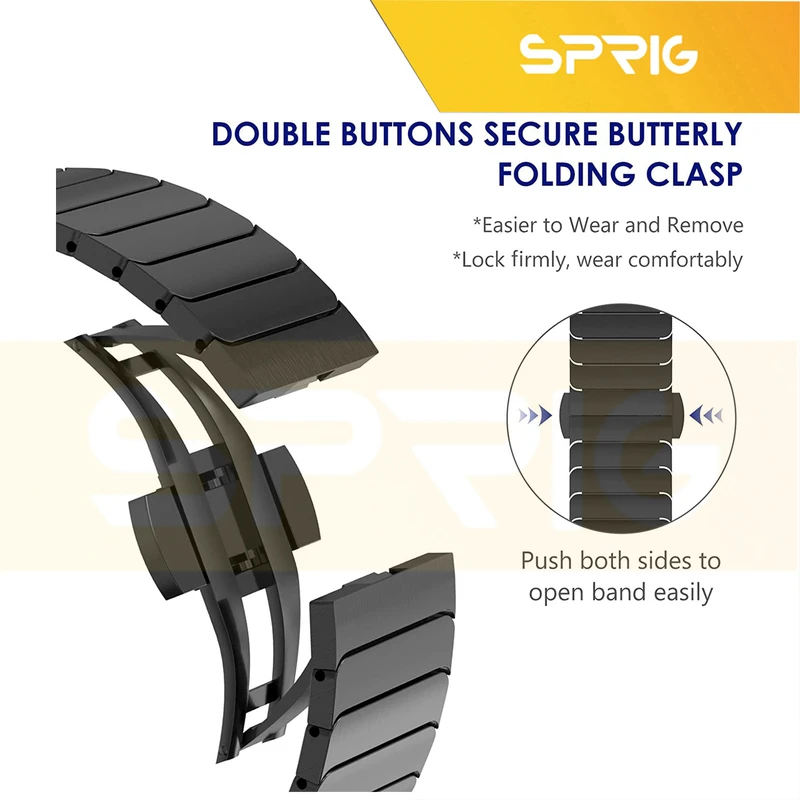 بند اسپریگ مدل Butterfly SW مناسب برای ساعت هوشمند سامسونگ Galaxy Watch 7 Ultra 47mm