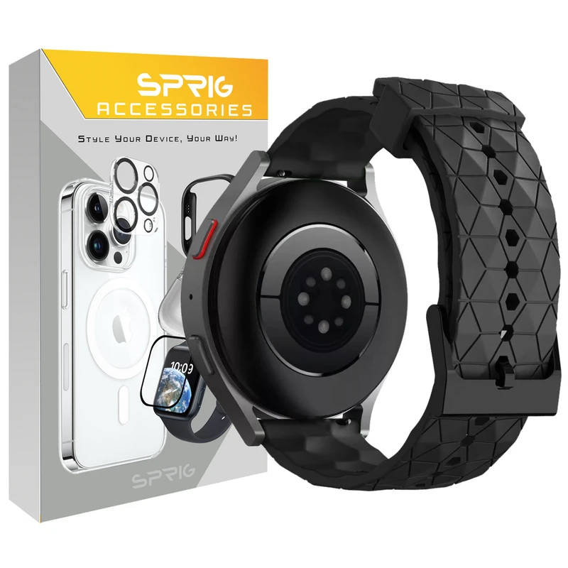 بند اسپریگ مدل LOZ SP مناسب برای ساعت هوشمند سامسونگ Galaxy watch 5 40mm / watch 5 44mm / watch 5 pro 45mm