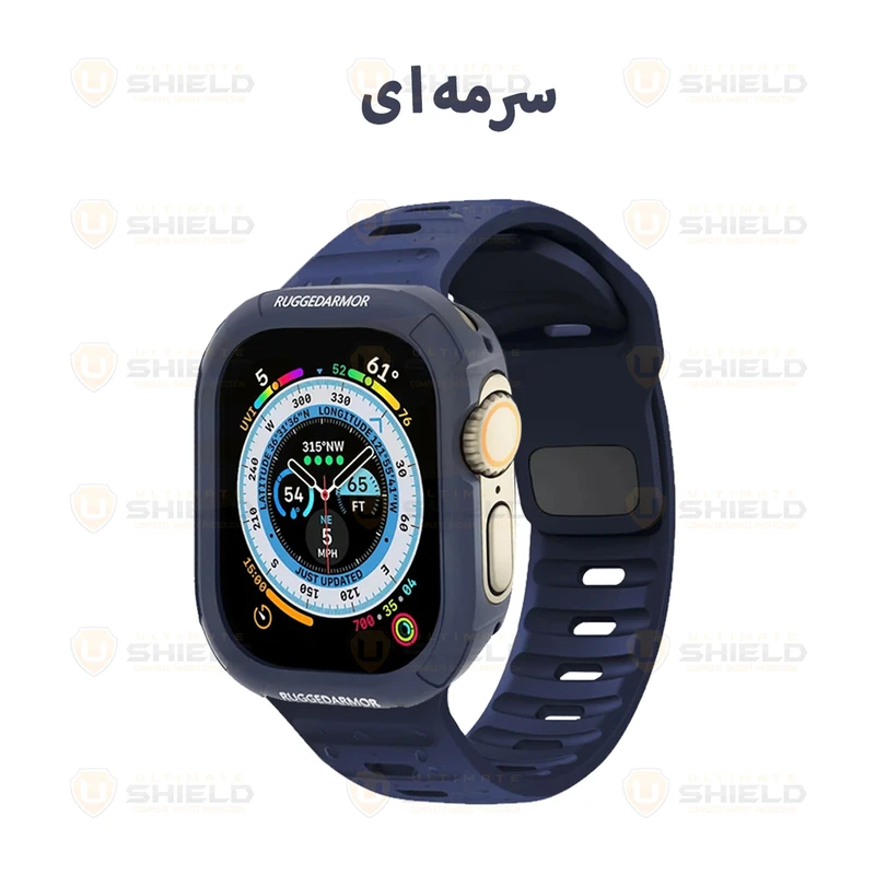 بند آلتیمیت شیلد مدل SPG Rugged مناسب برای ساعت هوشمند T1000 Ultra