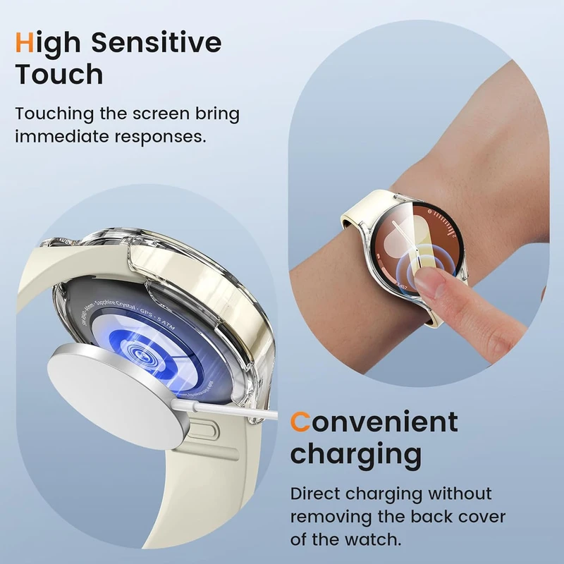 کاور سوپرسی مدل Soft TPU SC مناسب برای ساعت هوشمند سامسونگ Galaxy Watch 7 40mm