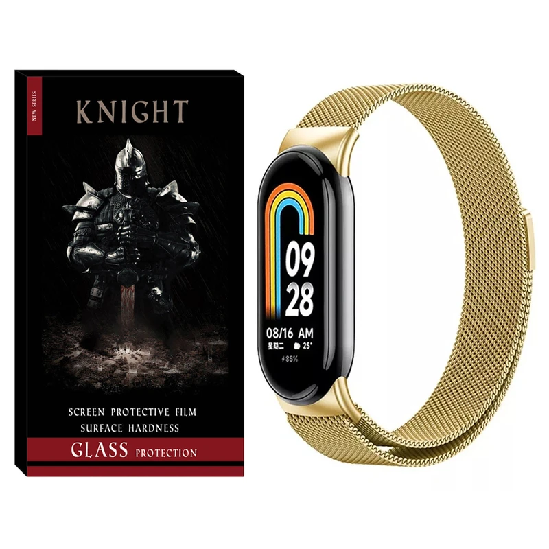 بند نایت مدل Milanese KT مناسب برای ساعت هوشمند شیائومی Mi Band 9