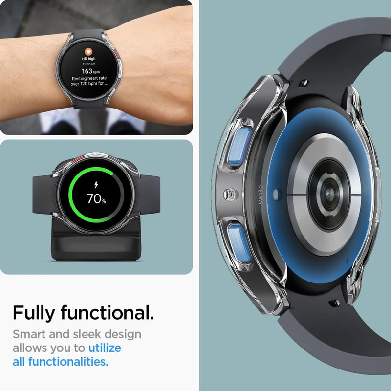 کاور هارد اند تیک مدل Soft TPU HT مناسب برای ساعت هوشمند سامسونگ Galaxy Watch 7 40mm