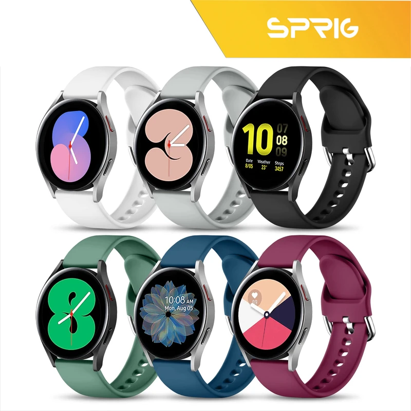 بند اسپریگ مدل SIC-SGK مناسب برای ساعت هوشمند سامسونگ Galaxy Watch 4 40mm